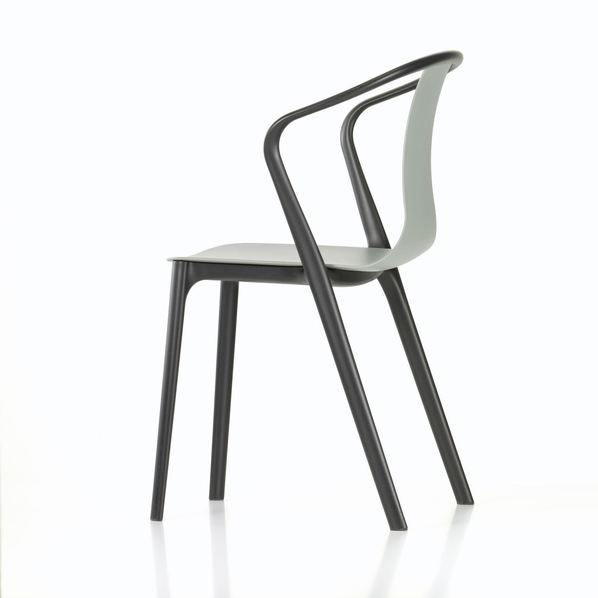 Vitra Belleville Chair Stuhl Kunststoff / Holz stapelbar Indoor & Outdoor