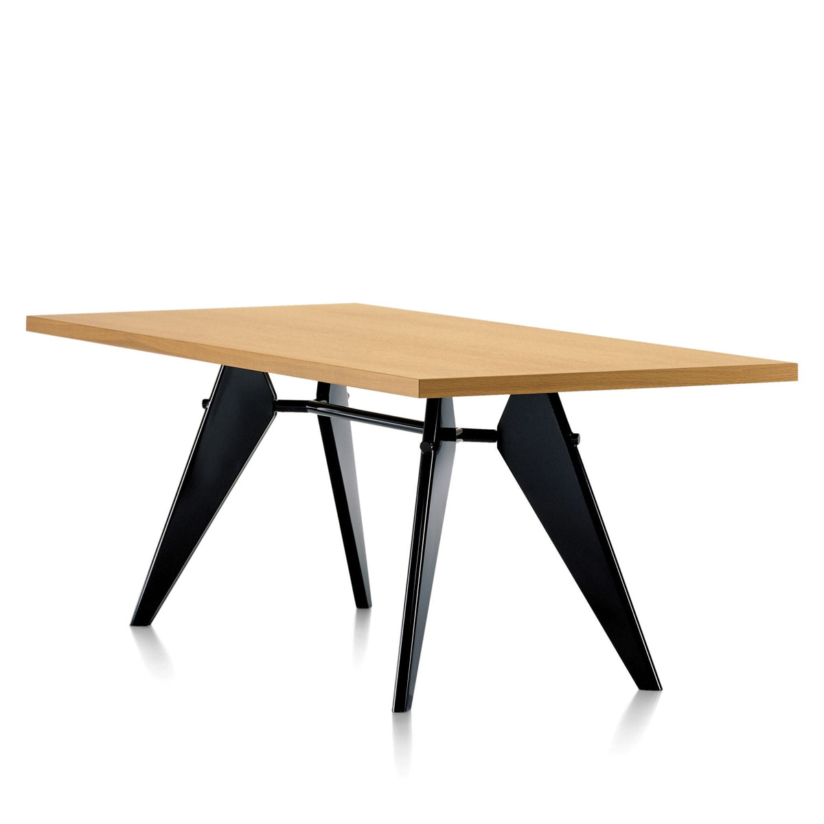 Vitra EM Table Besprechungstisch / Esstisch Holz und Metall