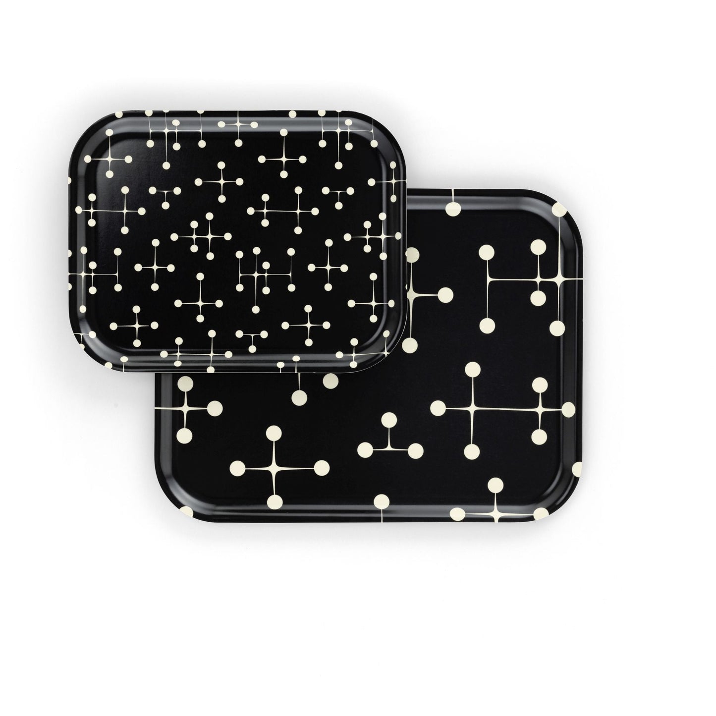 Vitra Classic Tray medium Serviertablett mittel Schichtholz Eames Dot Pattern