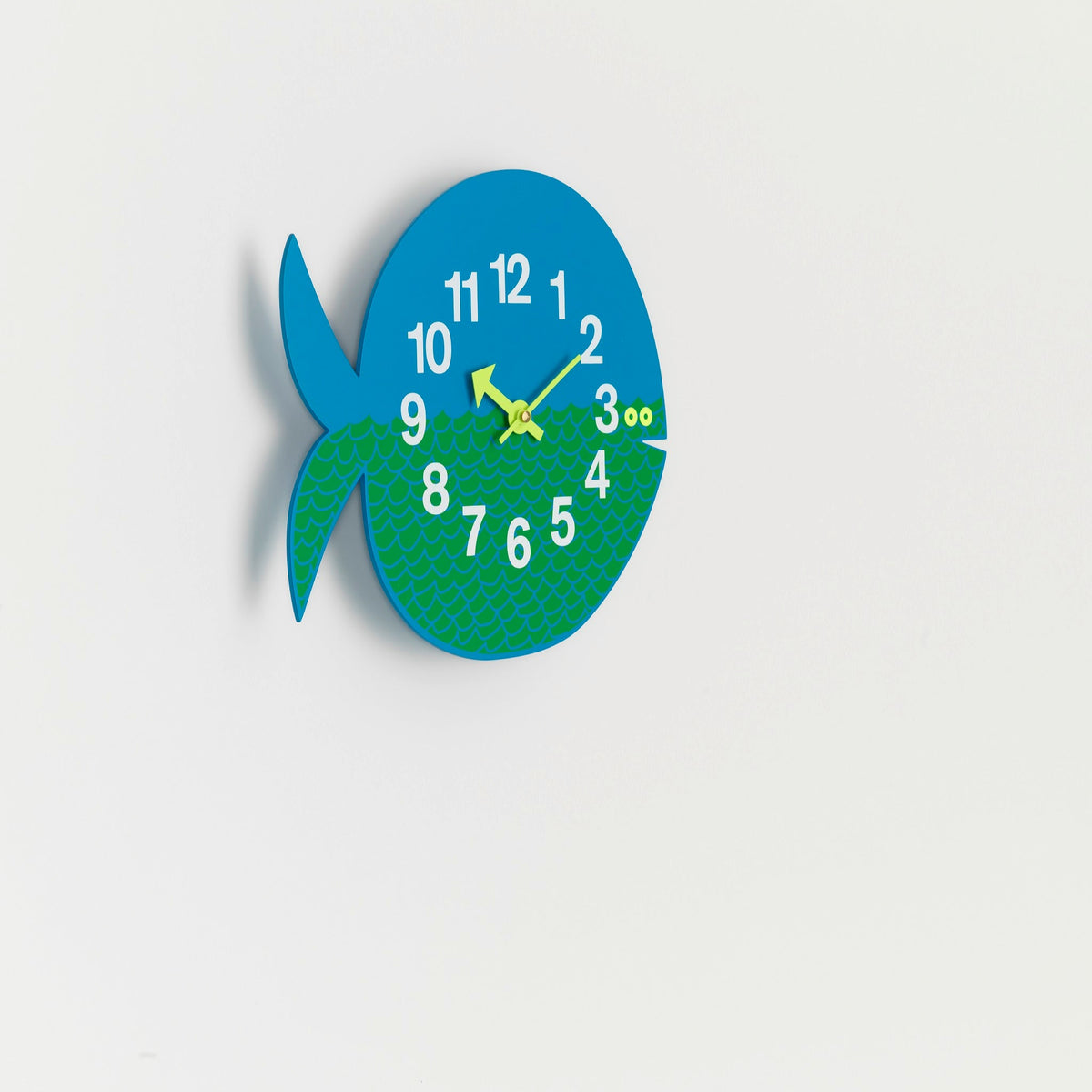 Vitra Zoo Timer "Fernando the Fish" Wanduhr für Kinder in Fischform