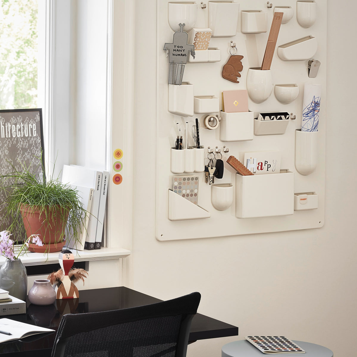Vitra Uten.Silo RE I Aufbewahrungsstafel Kunststoff recycelt