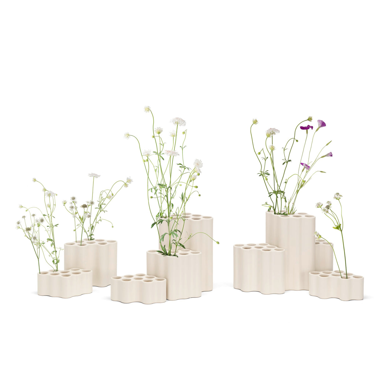 Vitra Nuage Vase céramique small Keramik matt weiß