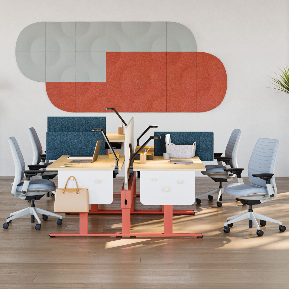 Steelcase Series 2 Bürostuhl mit Armlehnen Sitz & Rückenlehne gepolstert