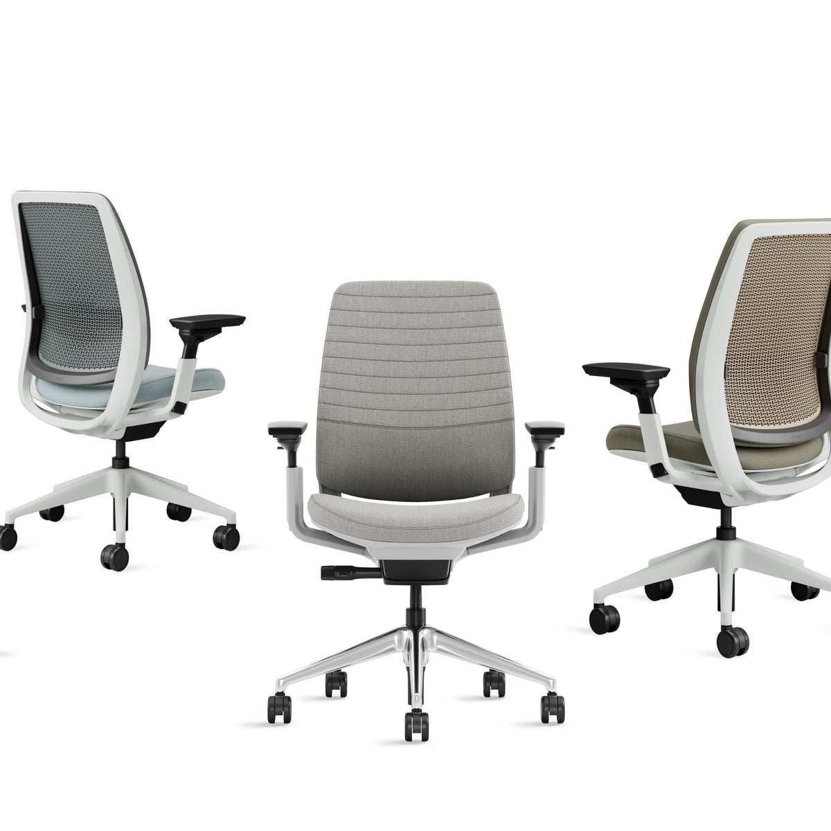 Steelcase Series 2 Bürostuhl mit Armlehnen Sitz & Rückenlehne gepolstert