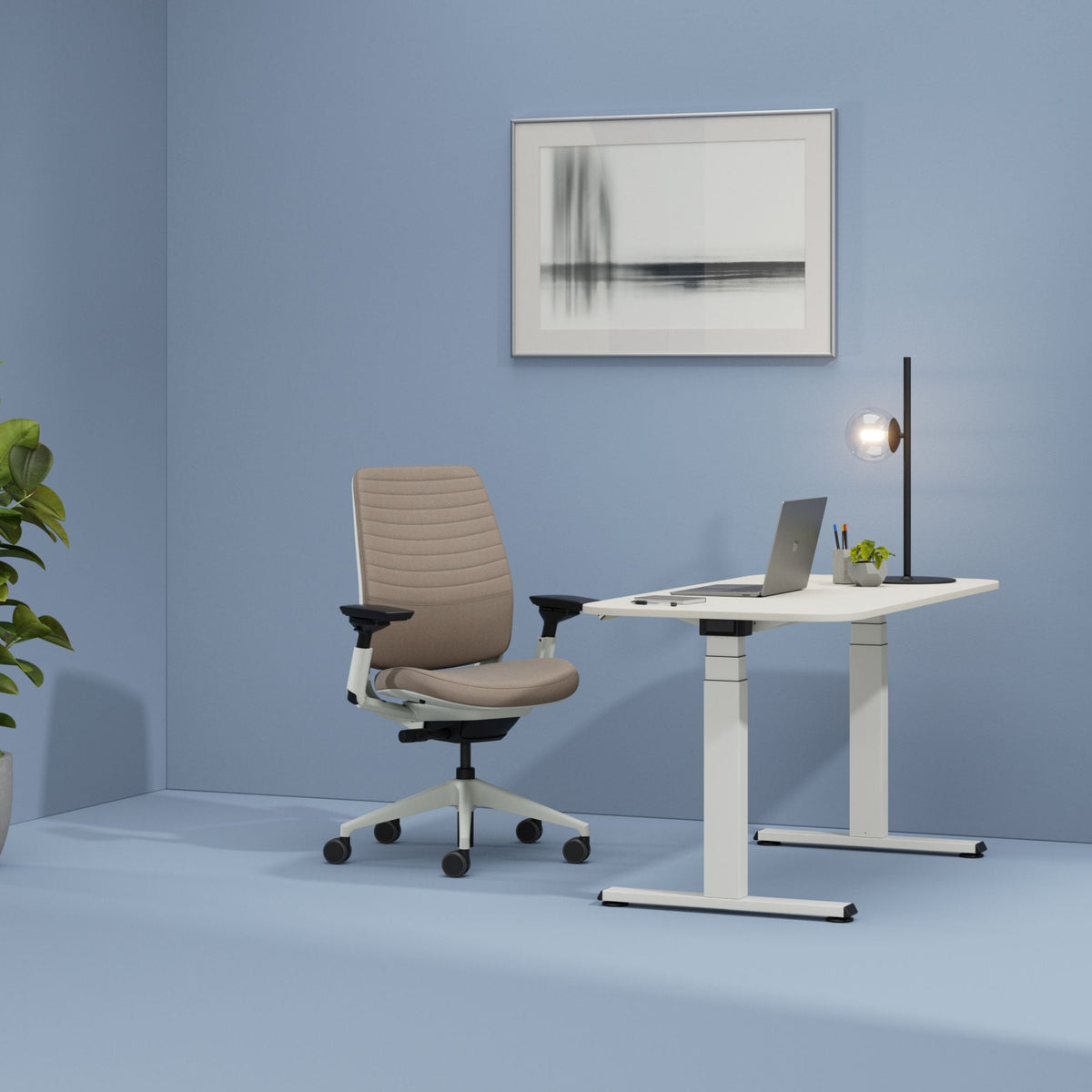 Steelcase Series 2 Bürostuhl mit Armlehnen Sitz & Rückenlehne gepolstert