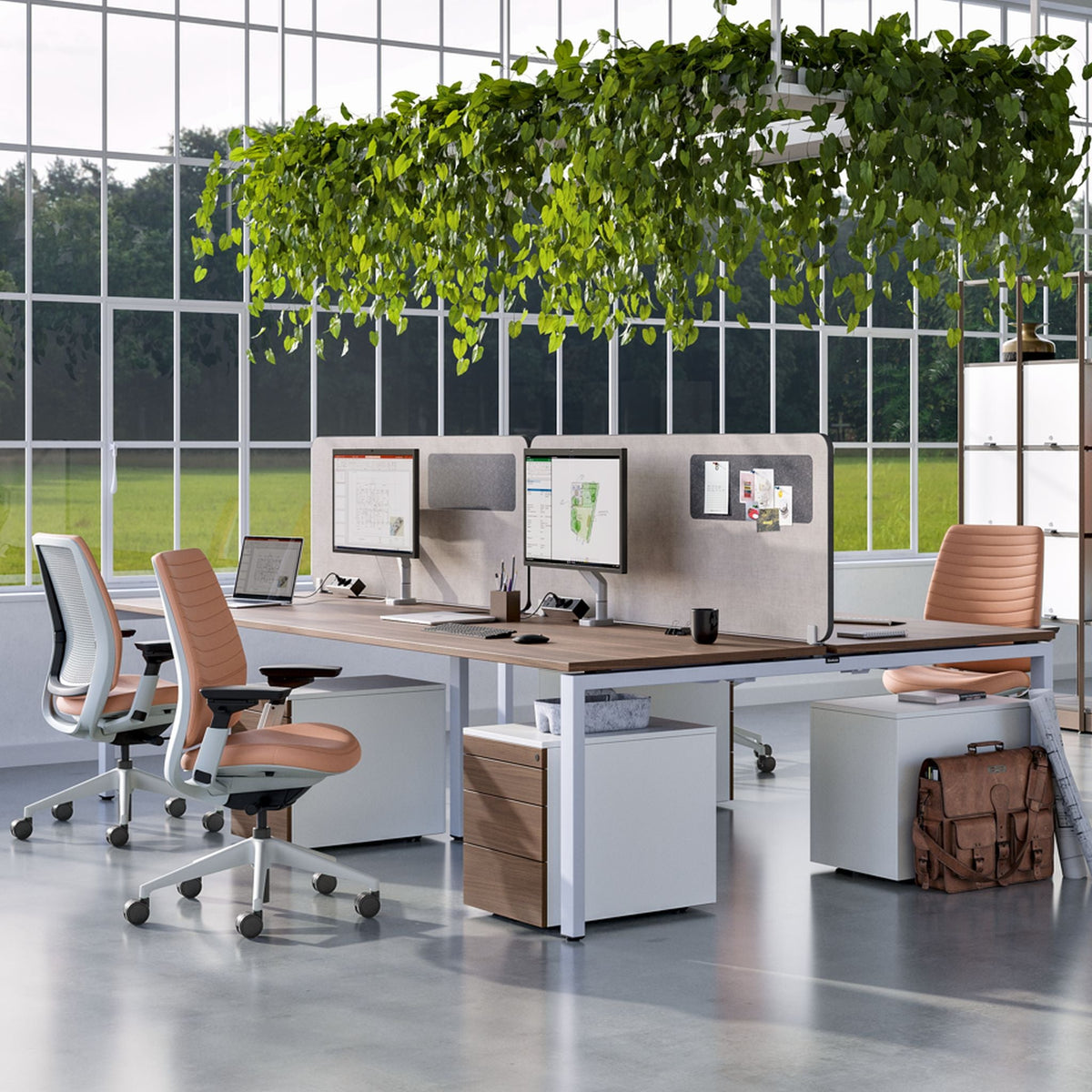 Steelcase Series 2 Bürostuhl mit Armlehnen Sitz & Rückenlehne gepolstert