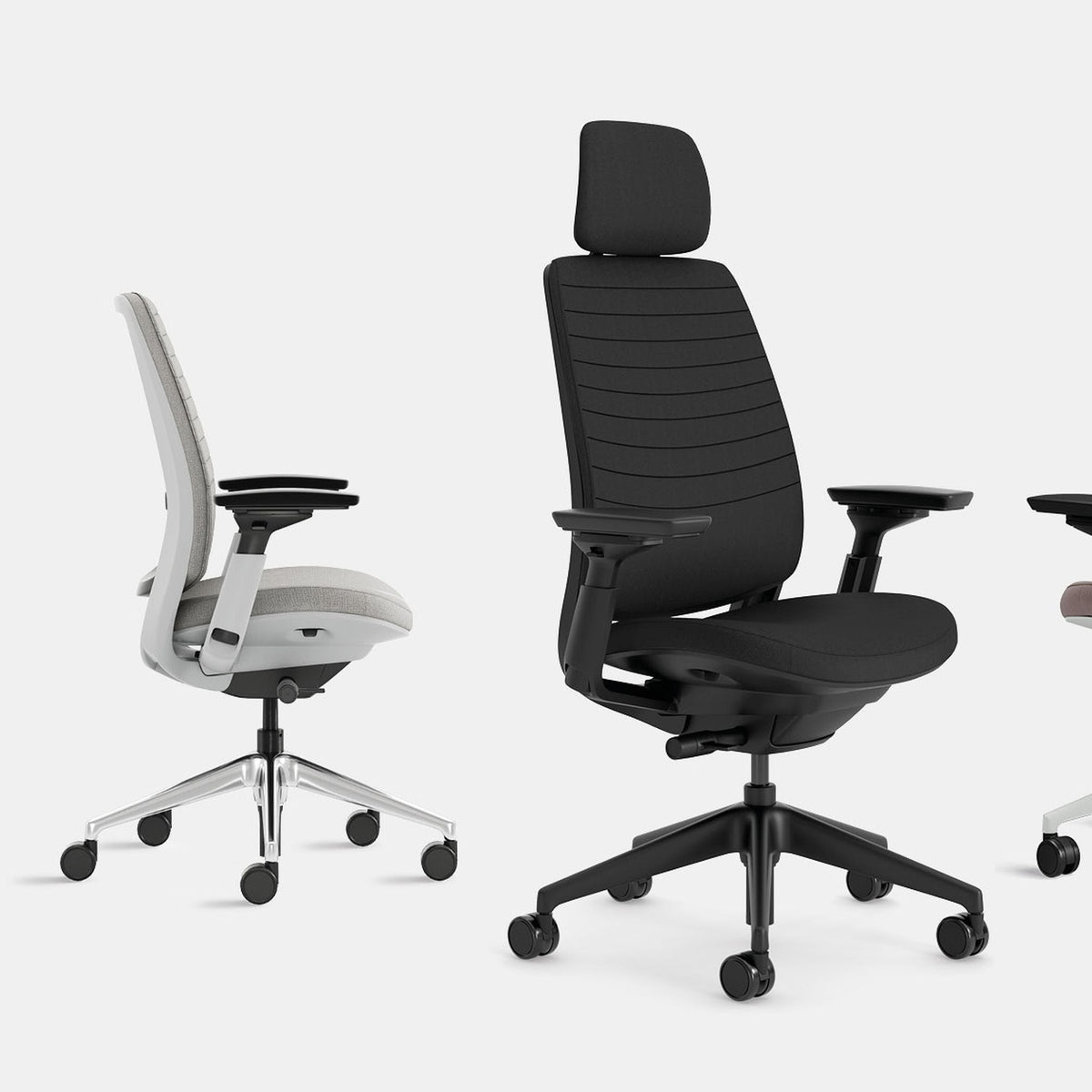 Steelcase Series 2 Bürostuhl mit Armlehnen Sitz & Rückenlehne gepolstert