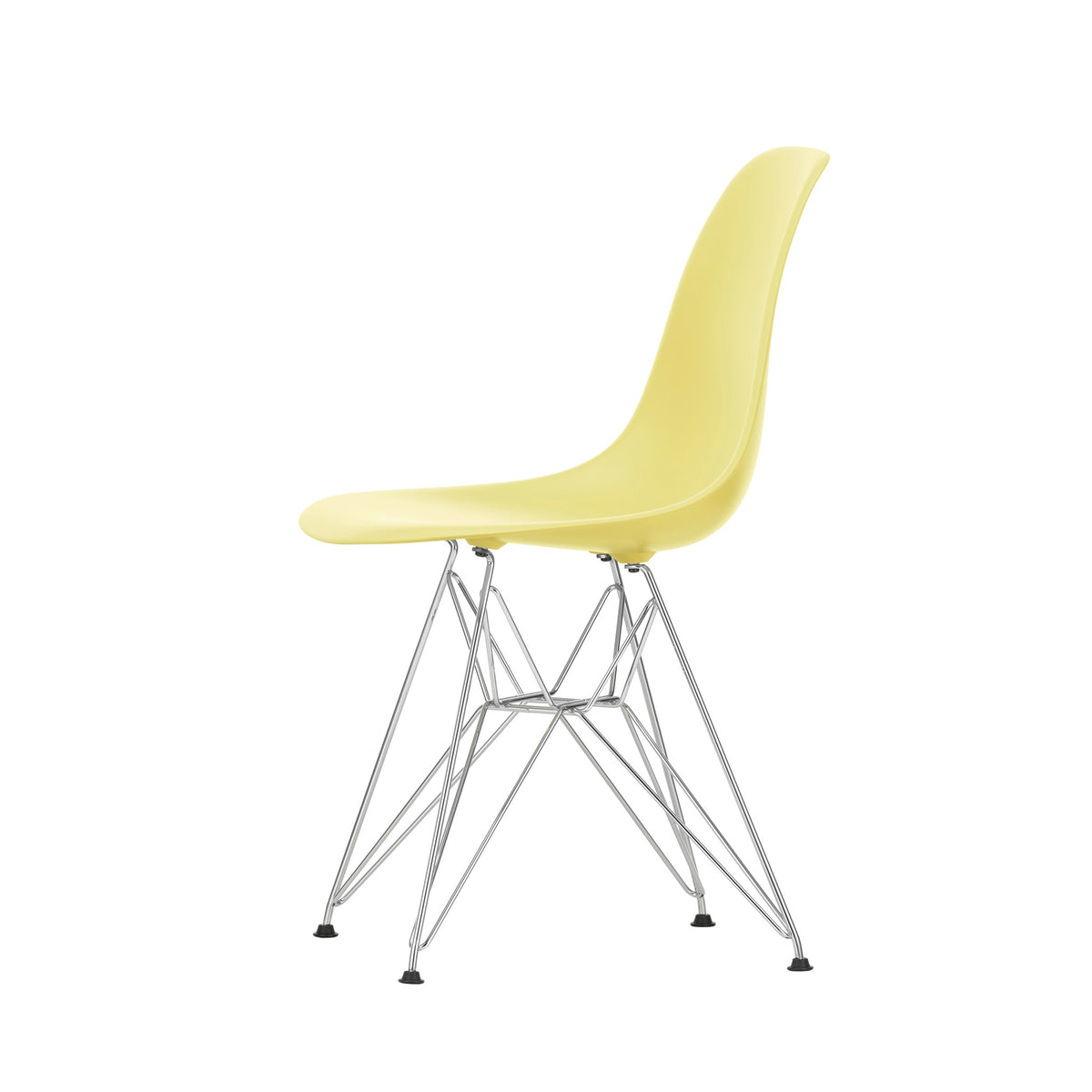 Vitra Eames Plastic Side Chair DSR RE Kunststoff Stuhl Eiffelturm-Gestell