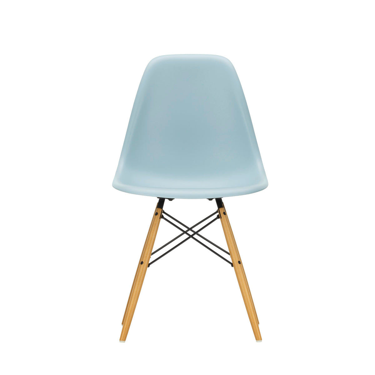 Vitra Eames Plastic Side Chair DSW RE Ahorn gelblich Kunststoff