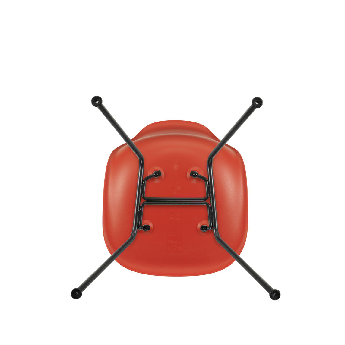 Vitra Eames Plastic Side Chair DSX RE Stuhl Kunststoff 4-Fuß