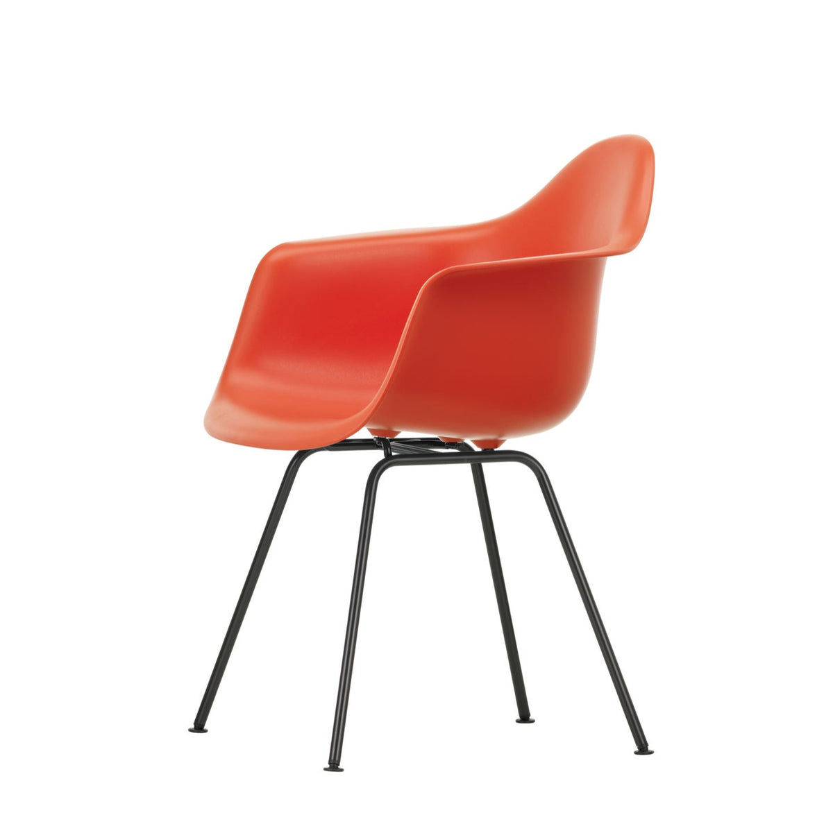 Vitra Eames Plastic Armchair DAX RE Stuhl mit Armlehne 4-Fuß