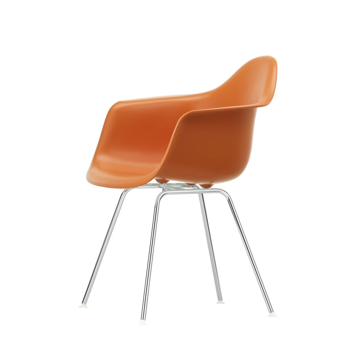 Vitra Eames Plastic Armchair DAX RE Stuhl mit Armlehne 4-Fuß