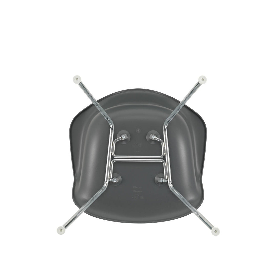Vitra Eames Plastic Armchair DAX RE Stuhl mit Armlehne 4-Fuß