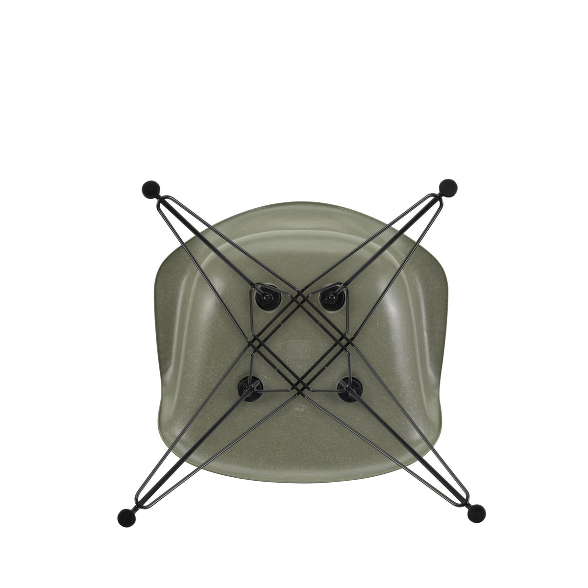 Vitra Eames Fiberglass Armchair 4 Gestellvarianten & Sitzpolster optional