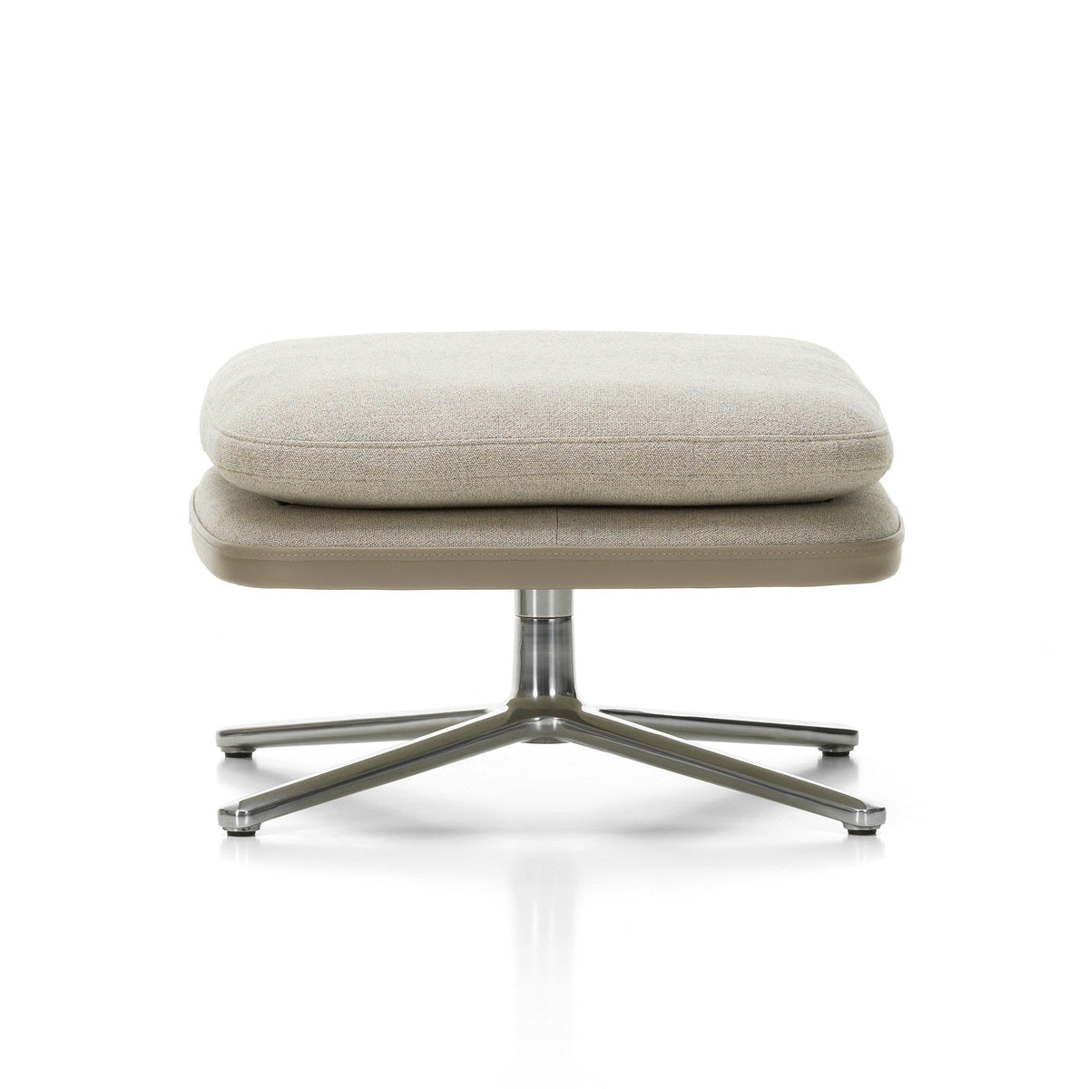 Vitra Grand Relax Ottoman Hocker einzeln mit Viersternfuß