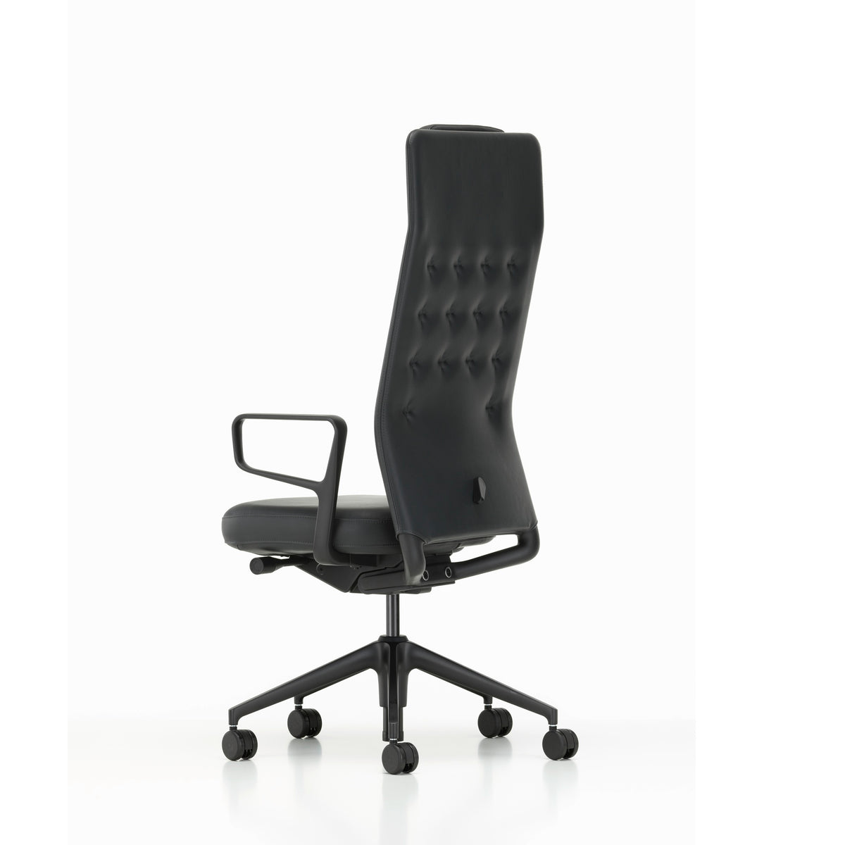 Vitra ID Trim L Bürostuhl hohe Rückenlehne mit Kopfstütze Bezug Volo