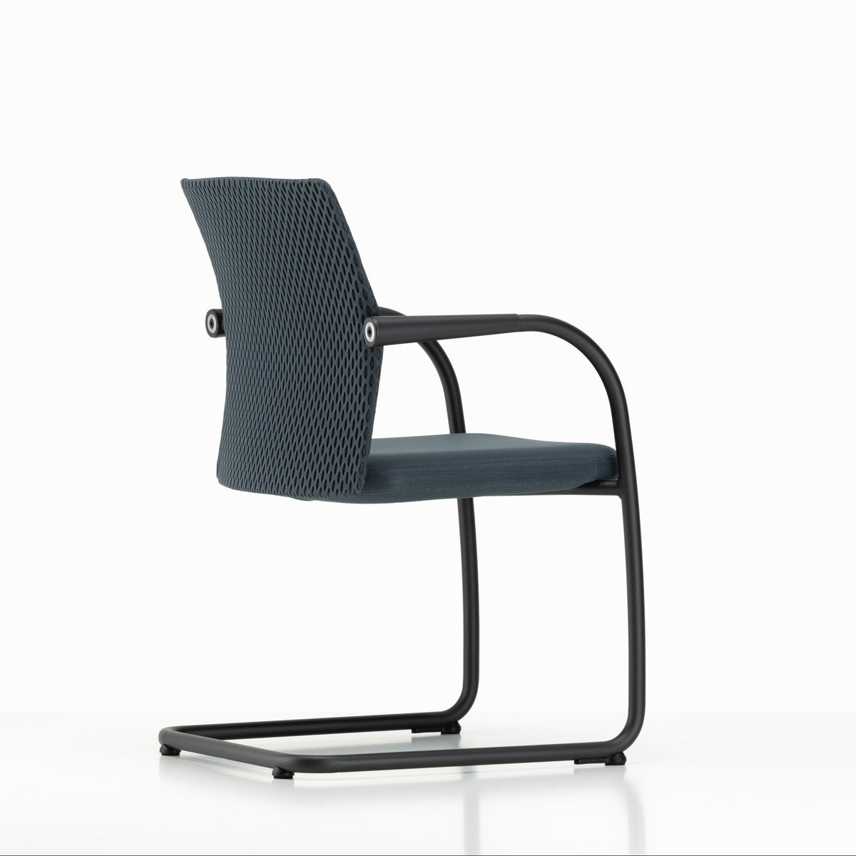 Vitra ID Visitor Mesh Freischwinger Netzrücken wahlweise stapelbar
