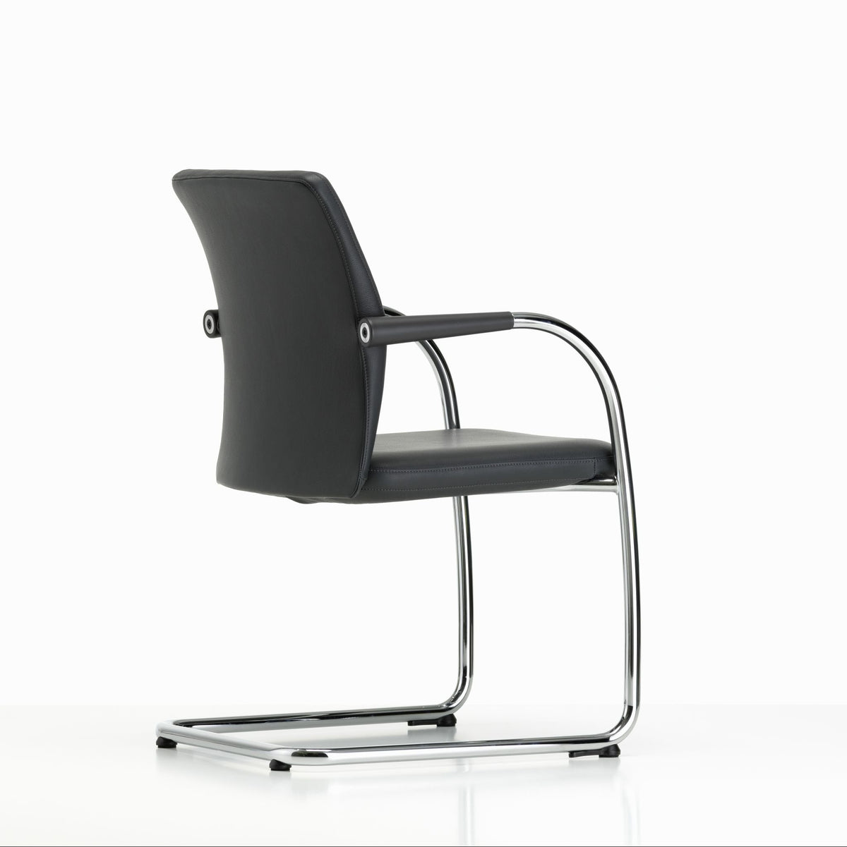 Vitra ID Visitor Soft Freischwinger Vollpolster Stoff / Leder stapelbar optional