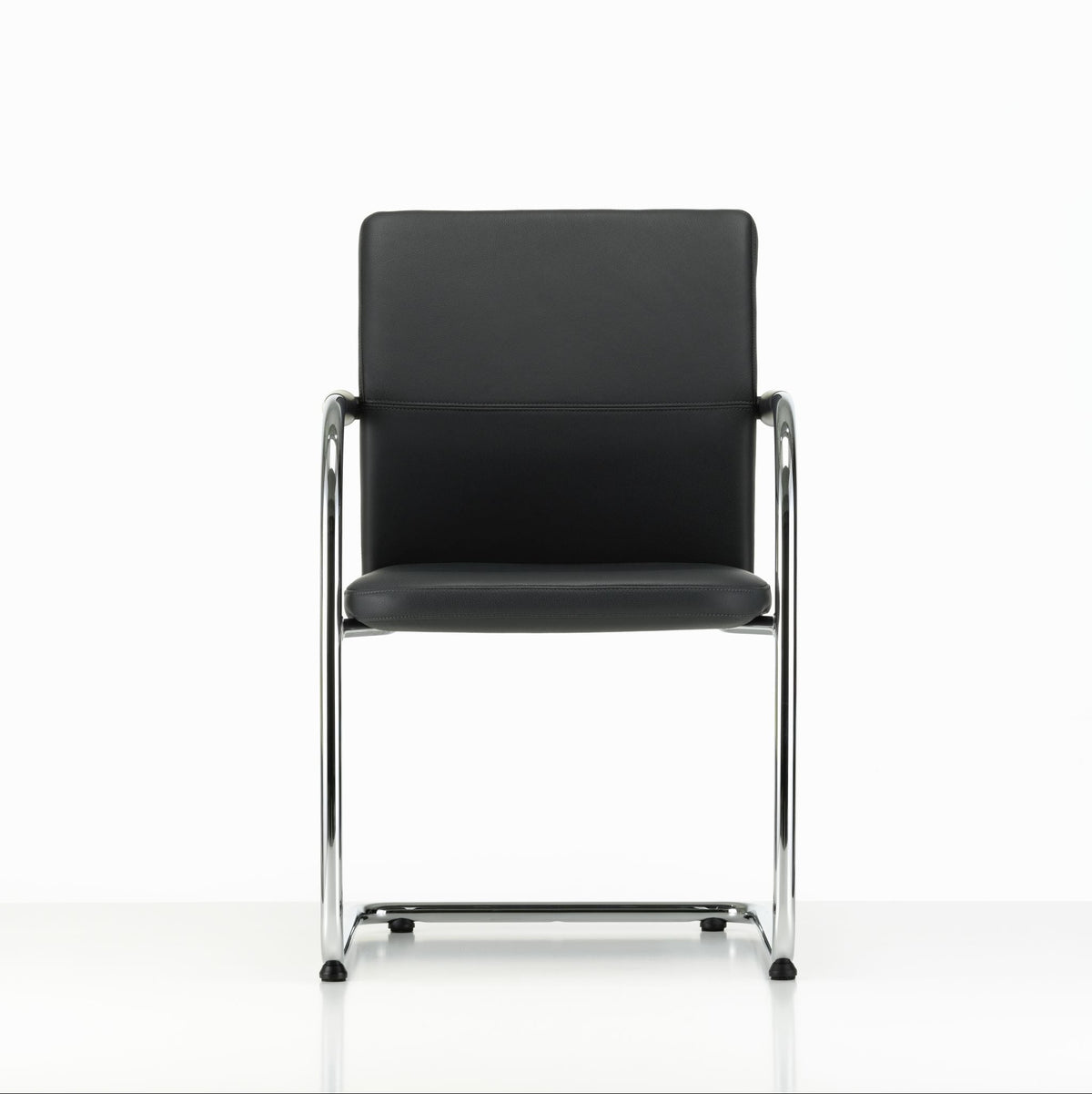 Vitra ID Visitor Soft Freischwinger Vollpolster Stoff / Leder stapelbar optional