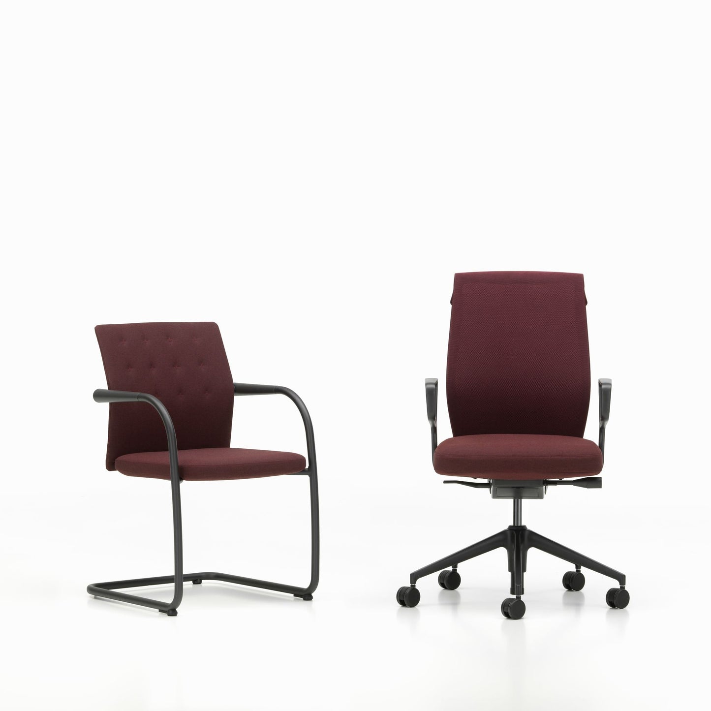 Vitra ID Cloud Bürostuhl Rücken Duo Knit Sitzbezug Laser RE
