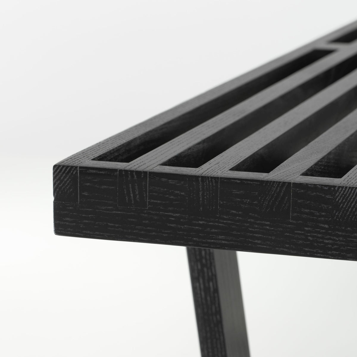 Vitra Nelson Bench Sitzbank Esche Natur/Schwarz