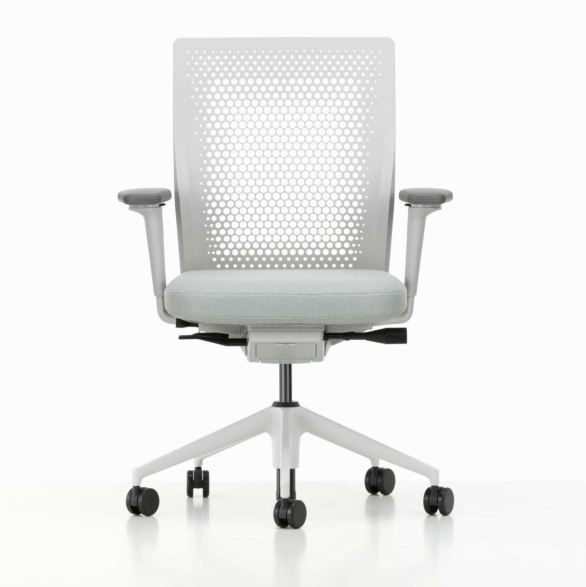 Vitra ID Air Bürostuhl gelochter patentierter Kunststoffrücken Sitzbezug Plano