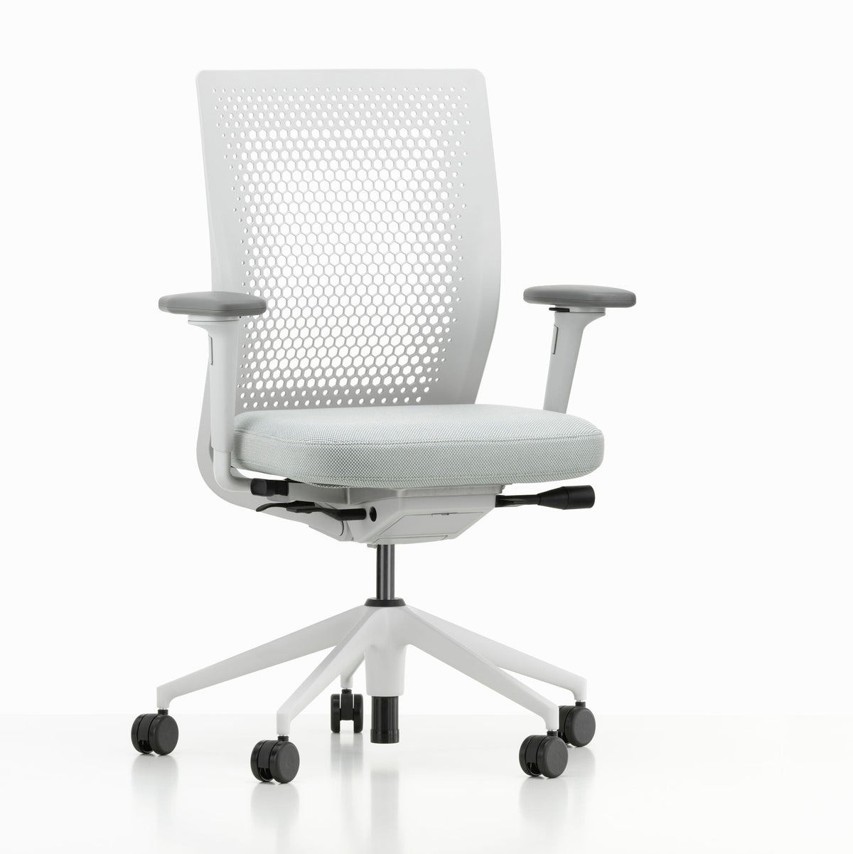 Vitra ID Air Bürostuhl gelochter patentierter Kunststoffrücken Sitzbezug Plano