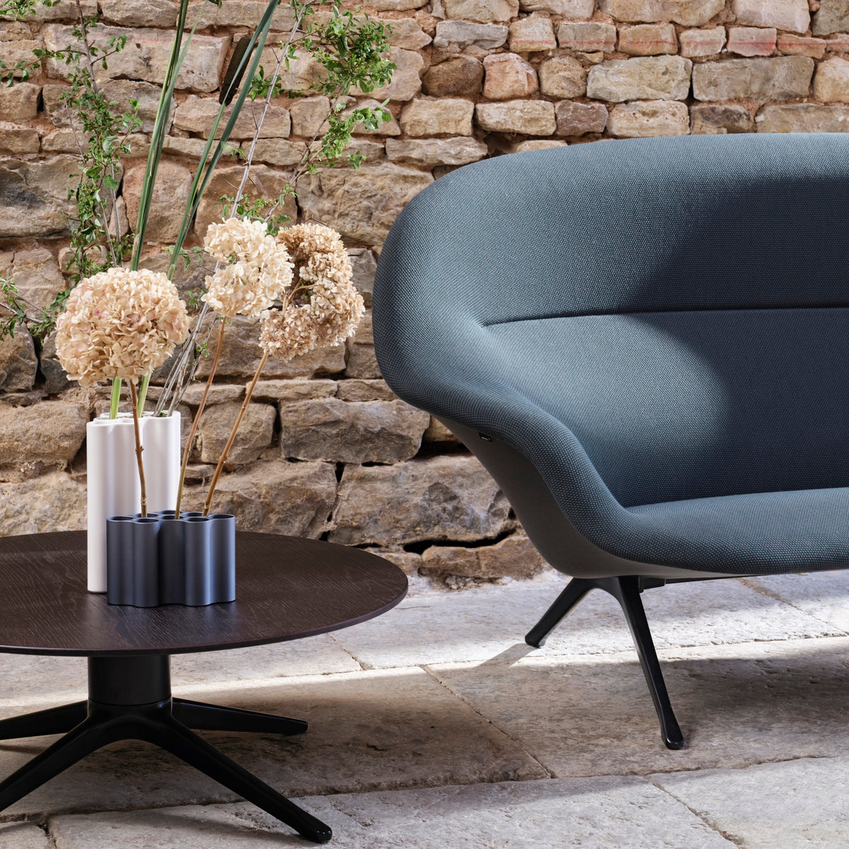 Vitra Nuage Vase céramique large Keramik matt weiß