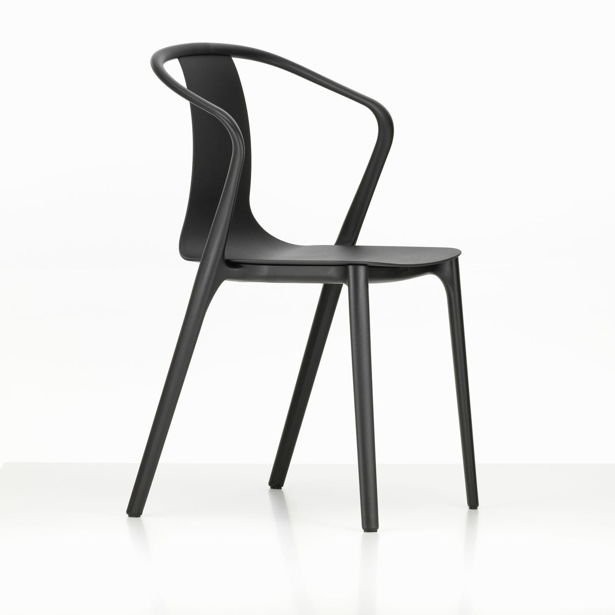 Vitra Belleville Chair Stuhl Kunststoff / Holz stapelbar Indoor & Outdoor