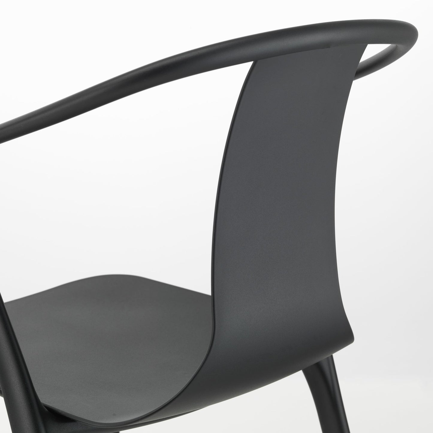Vitra Belleville Chair Stuhl Kunststoff / Holz stapelbar Indoor & Outdoor
