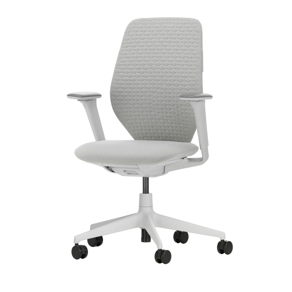 Vitra ACX Soft Bürostuhl Sitz gepolstert Grid Knit Rücken Softpolster Quilted Knit