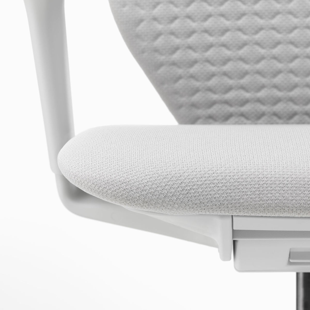 Vitra ACX Soft Bürostuhl Sitz gepolstert Grid Knit Rücken Softpolster Quilted Knit
