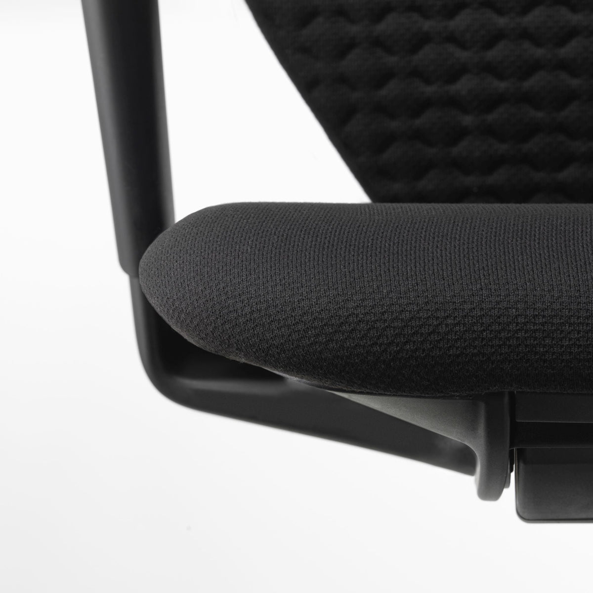 Vitra ACX Soft Bürostuhl Sitz gepolstert Grid Knit Rücken Softpolster Quilted Knit