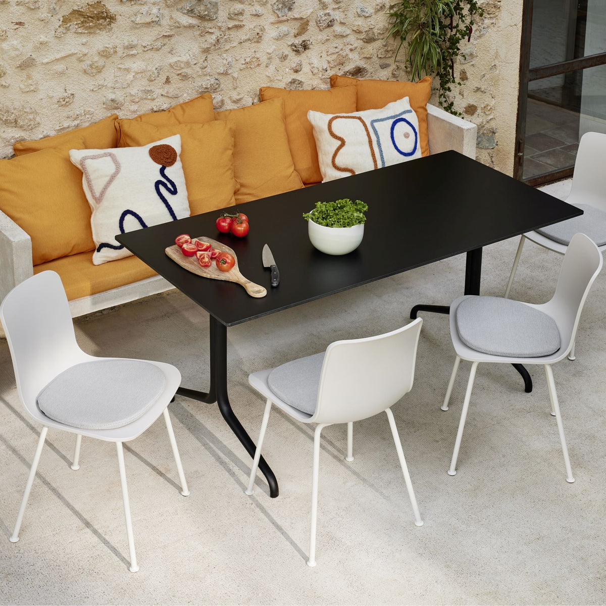 Vitra Belleville Table Bistrotisch rund oder eckig Indoor & Outdoor