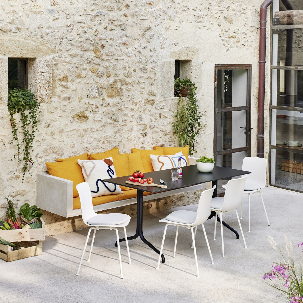 Vitra Belleville Table Bistrotisch rund oder eckig Indoor & Outdoor