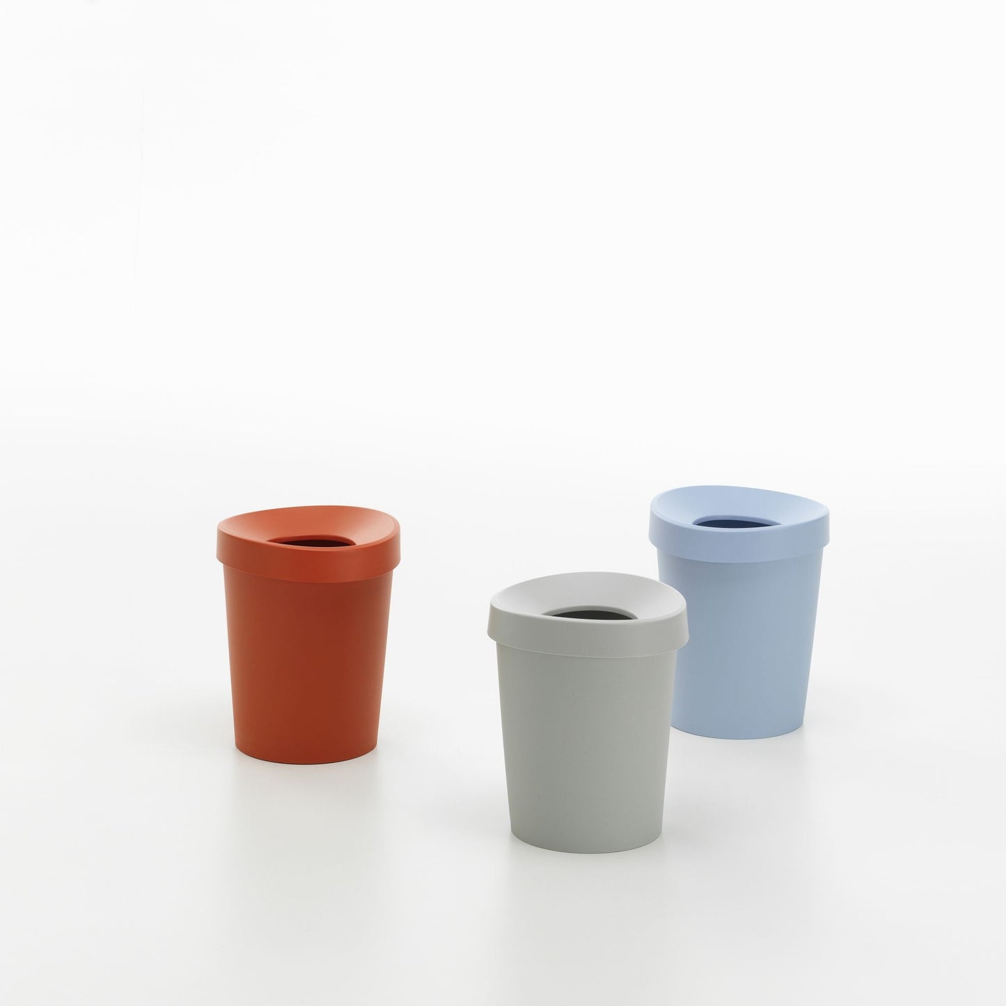 Vitra Happy Bin S Papierkorb klein rund mit abnehmbarem Ring