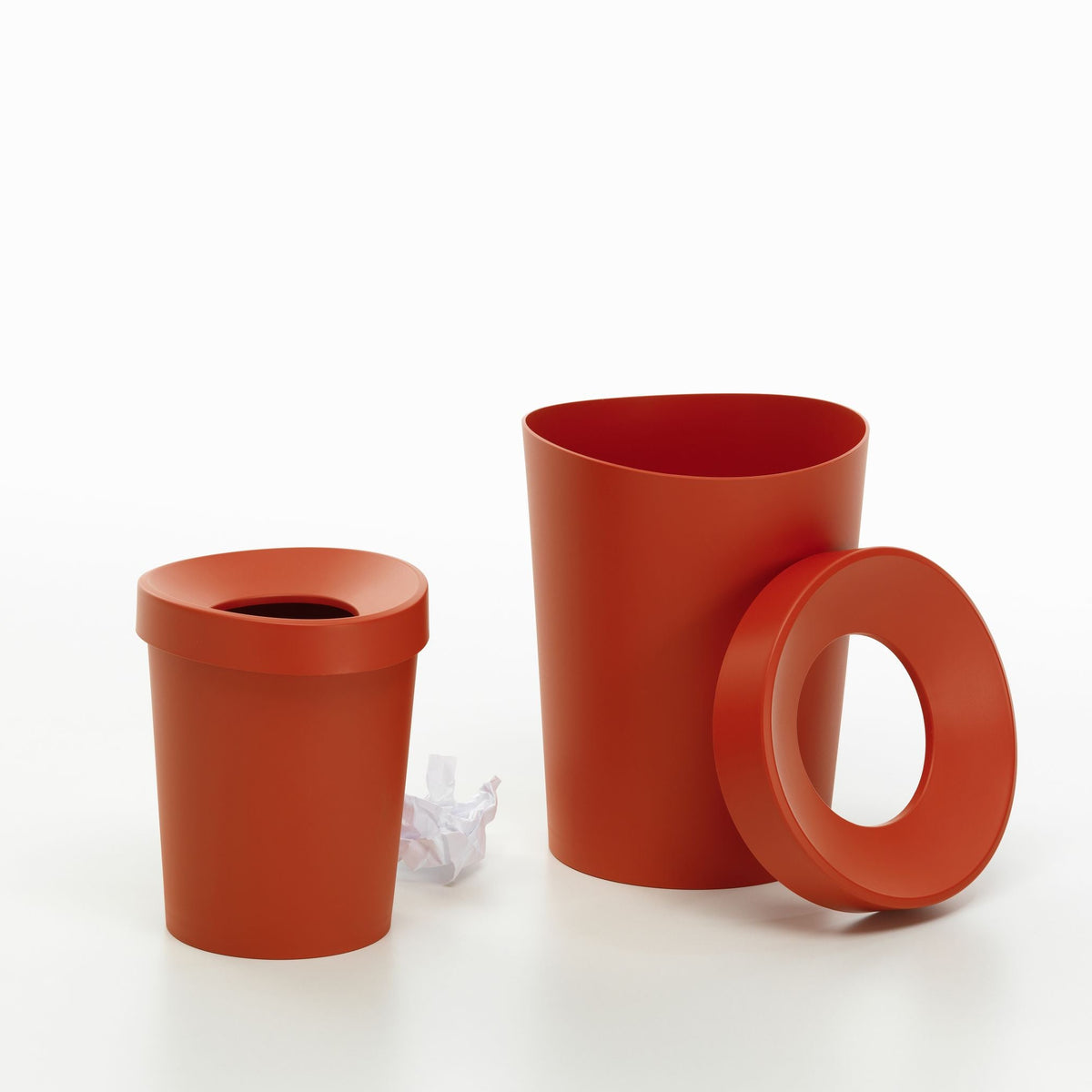 Vitra Happy Bin S Papierkorb klein rund mit abnehmbarem Ring