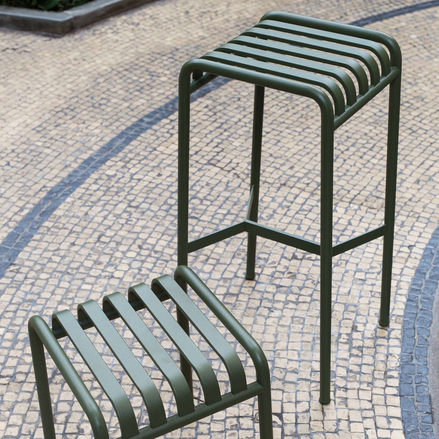 HAY Palissade Bar Stool Outdoor-Barhocker