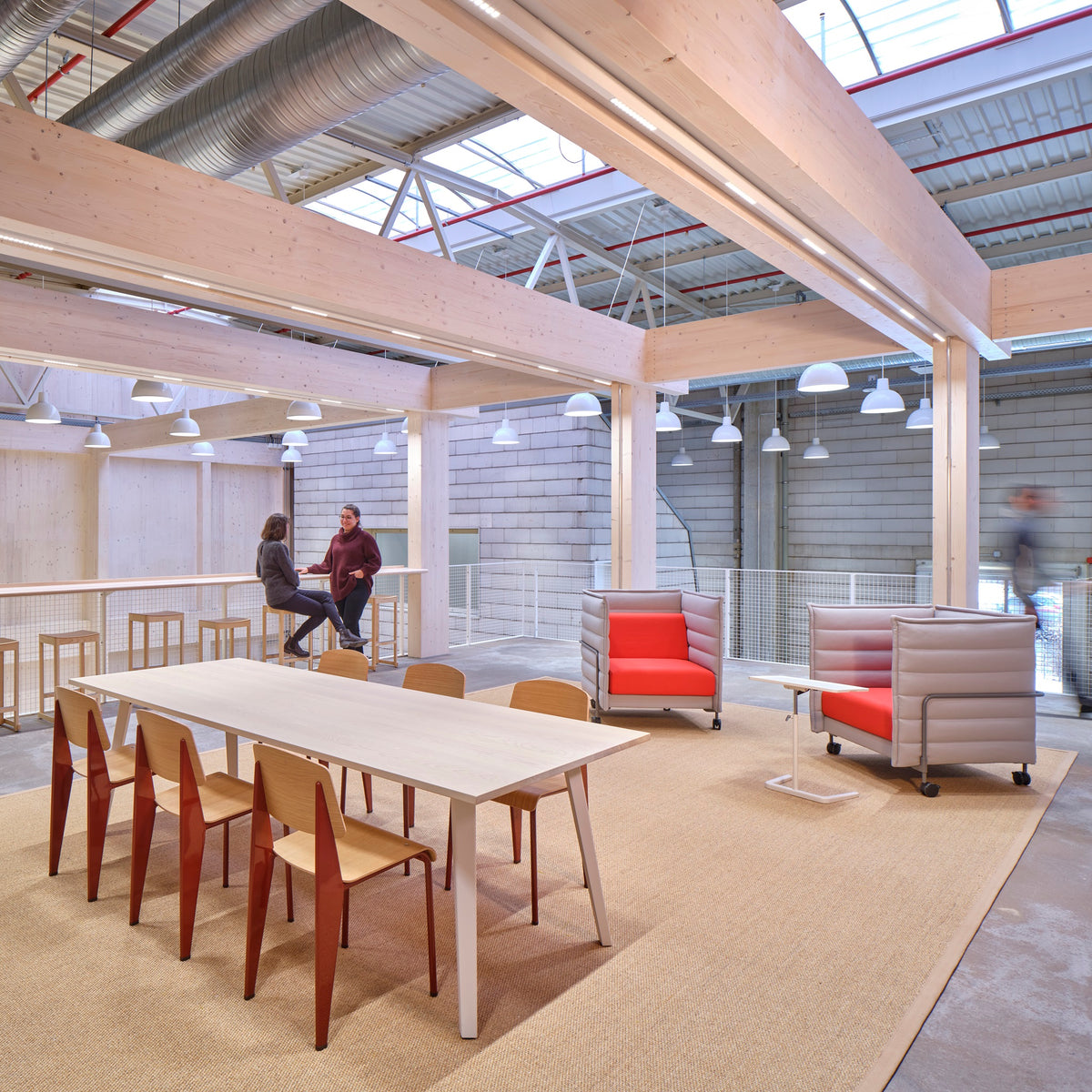 Vitra NesTable Beistelltisch Kunststoff Stahl höhenverstellbar