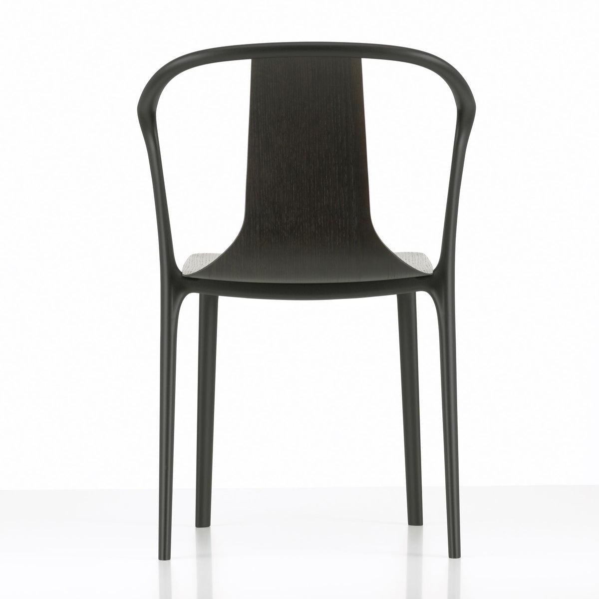 Vitra Belleville Chair Stuhl Kunststoff / Holz stapelbar Indoor & Outdoor