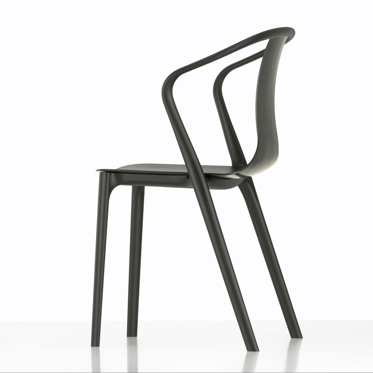 Vitra Belleville Chair Stuhl Kunststoff / Holz stapelbar Indoor & Outdoor