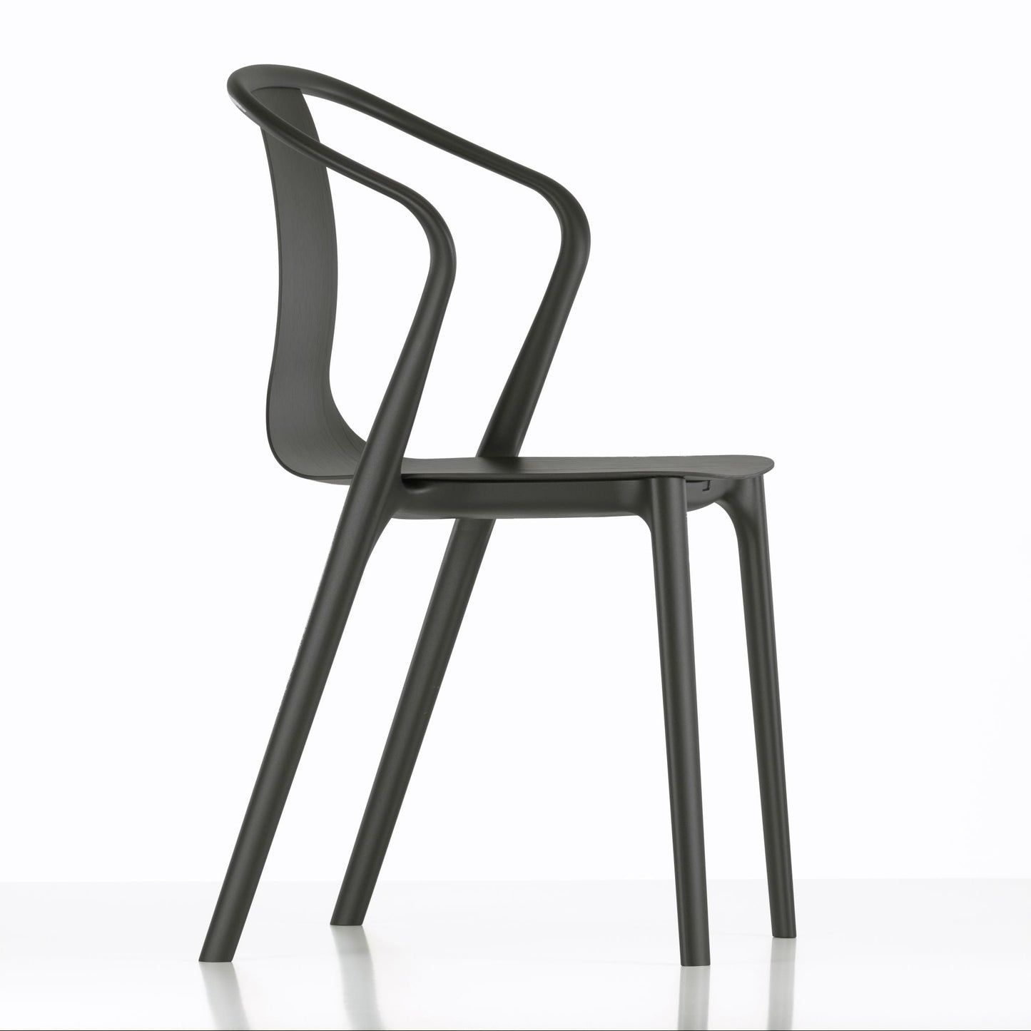 Vitra Belleville Chair Stuhl Kunststoff / Holz stapelbar Indoor & Outdoor