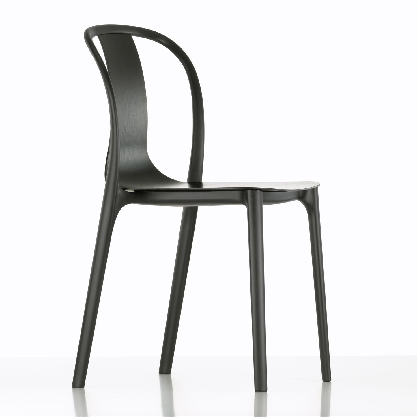 Vitra Belleville Chair Stuhl Kunststoff / Holz stapelbar Indoor & Outdoor