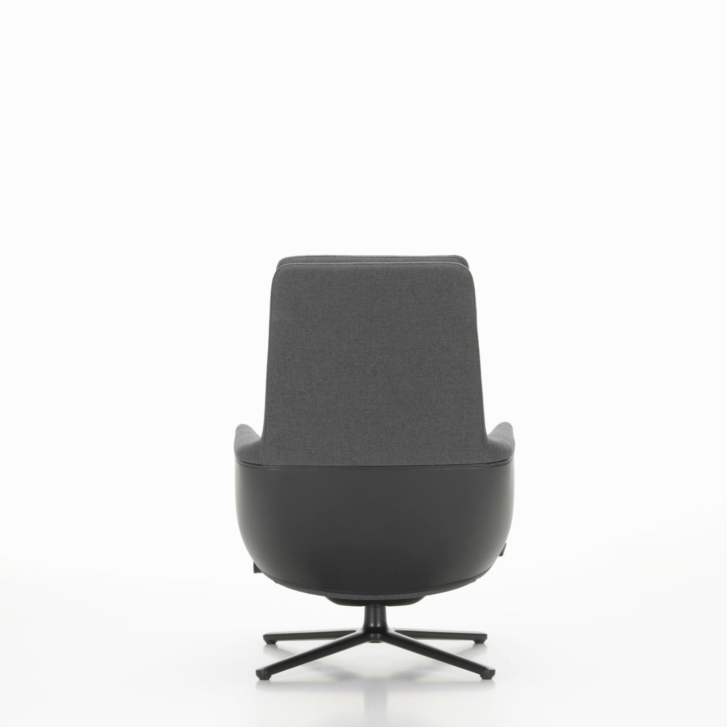Vitra Grand Relax Loungesessel drehbar mit Ottoman hoher Sessel & Hocker