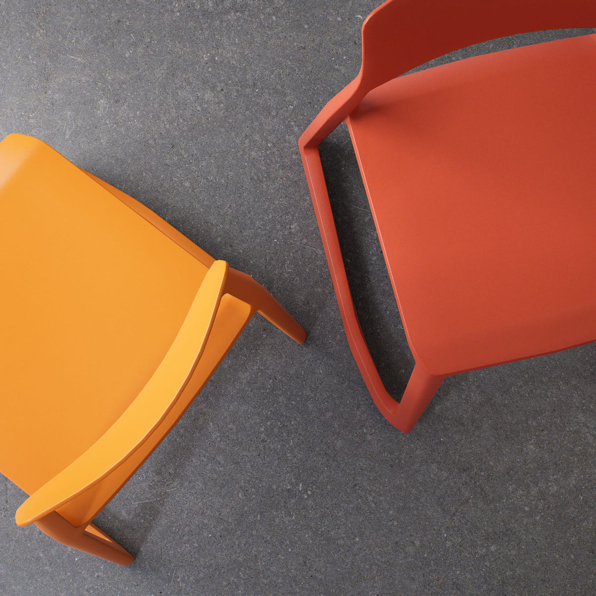 Vitra Tip Ton RE Stuhl Kunststoff recycelt ergonomisch stapelbar