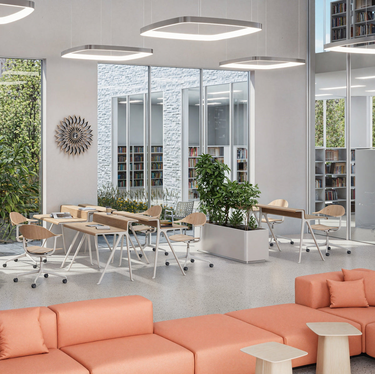 Vitra Mynt Bürostuhl Plywood Sitz & Rücken Formsperrholz