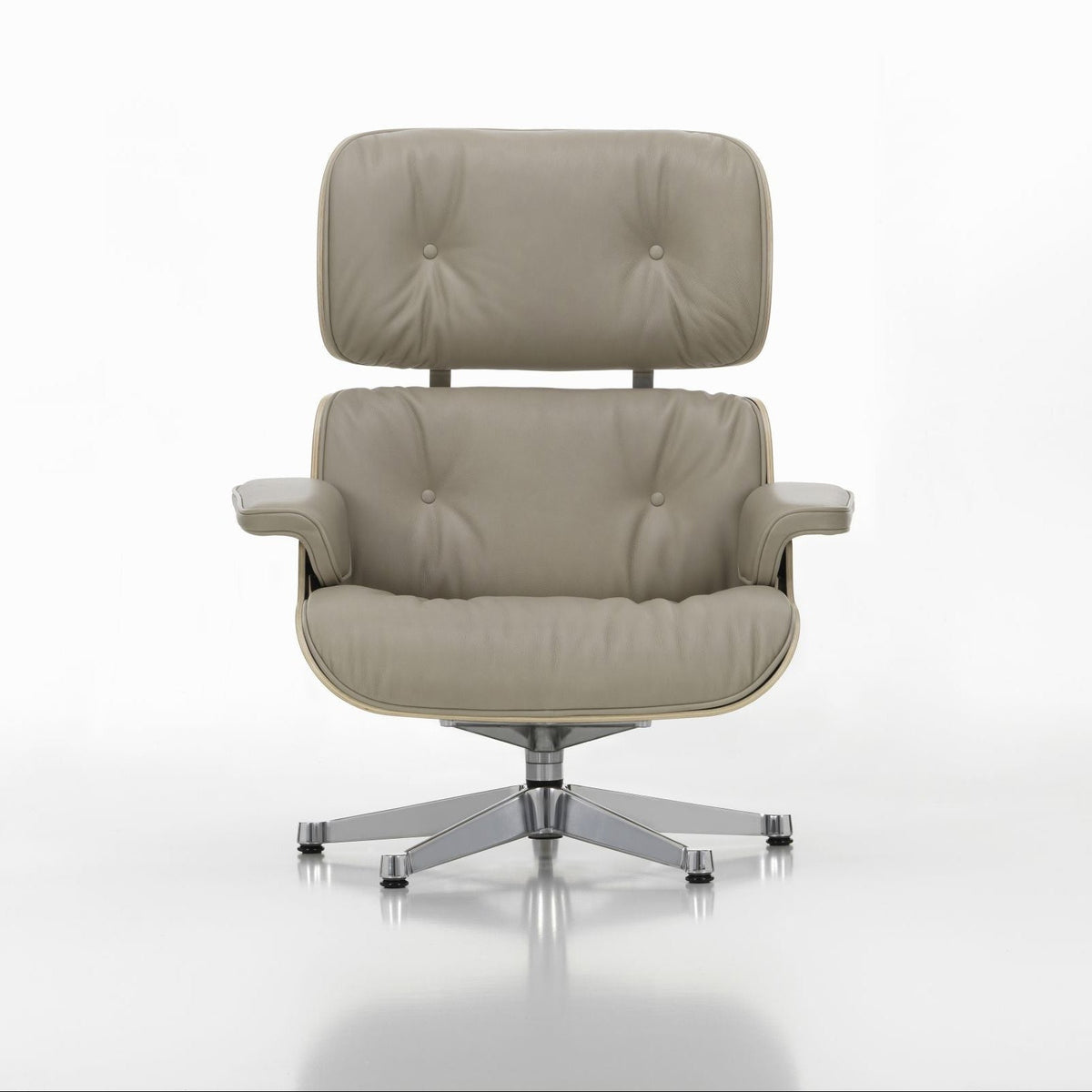 Vitra Eames Lounge Chair & Ottoman Relax-Sessel mit Hocker Stoff / Leder