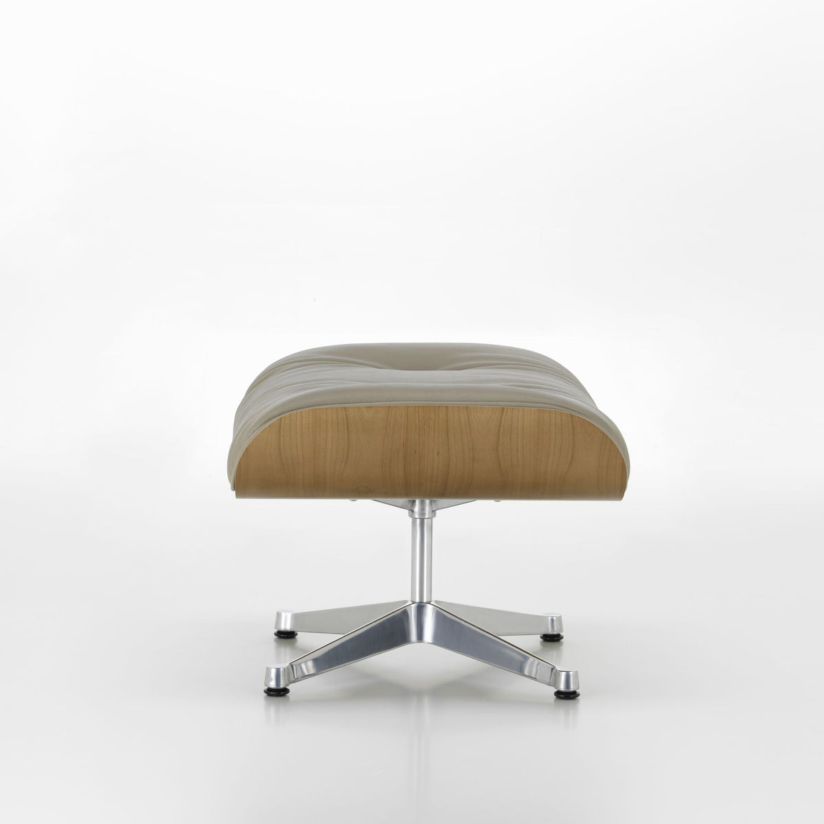 Vitra Eames Ottoman für Lounge Chair Hocker einzeln Stoff / Leder & Furnier