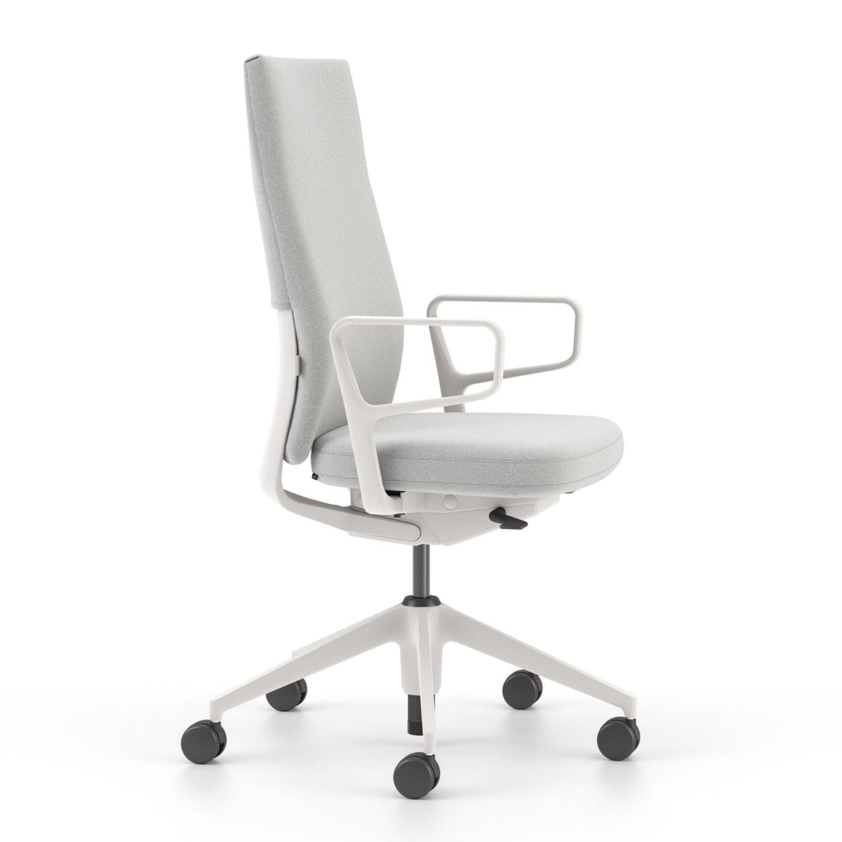 Vitra ID Soft L Bürostuhl hohe Rückenlehne gepolstert Bezug Laser RE