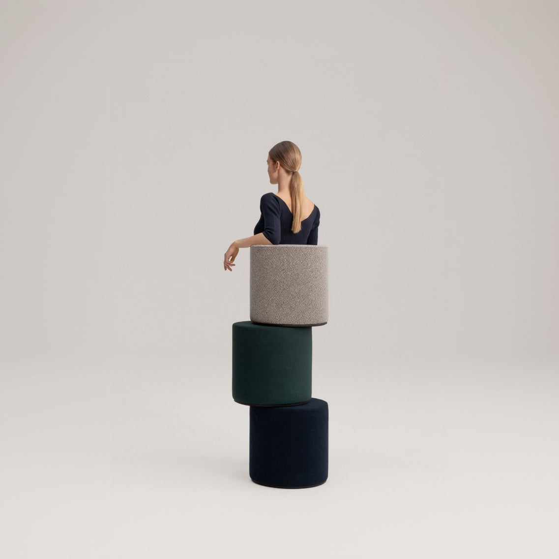 Vitra Visiona Stool Hocker Rund Design Verner Panton